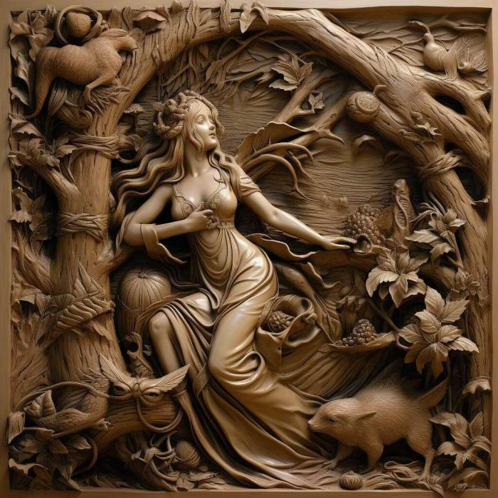 نموذج ثلاثي الأبعاد لآلة CNC 3D Art 